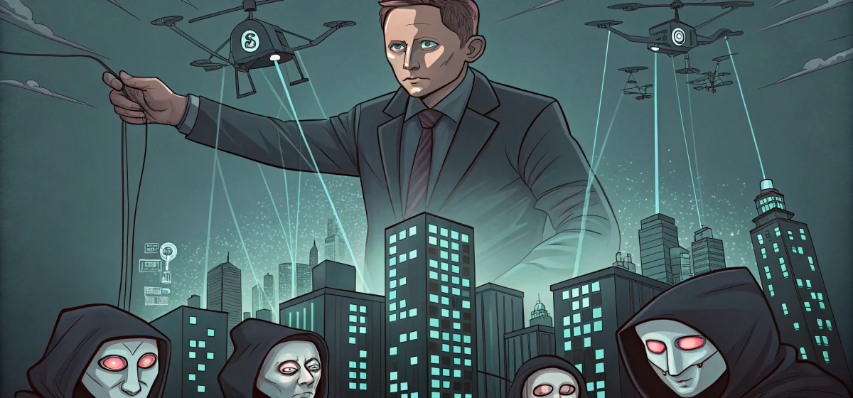 Влияние Питера Тиля и Palantir на развитие цифрового авторитаризма