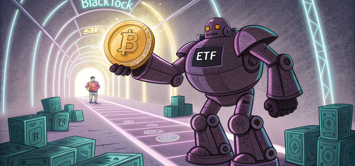 BlackRock рассматривает токенизацию крипто-ETF после успеха Bitcoin ETF.