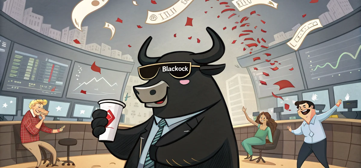Поведение BlackRock на рынке во время массовых распродаж