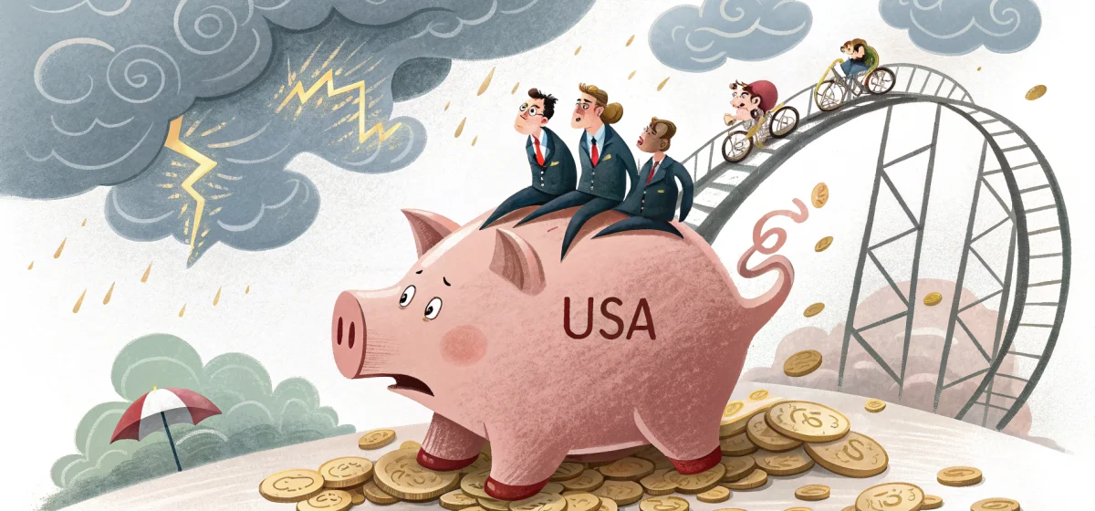 Дефицит бюджета США $345 млрд и его влияние на процентные ставки