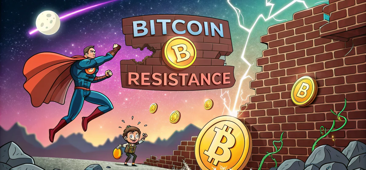 Биткоин пробивает сопротивление после падения, альткоины оживают.