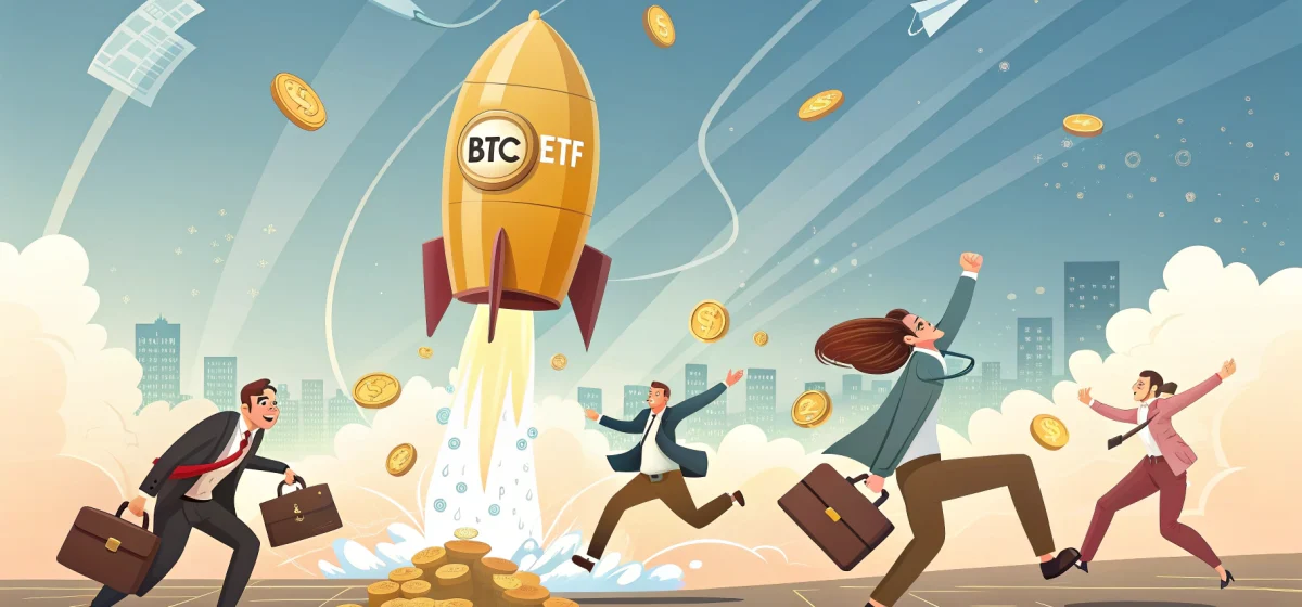Влияние запуска BTC-ETF на рынок и институциональных инвесторов.
