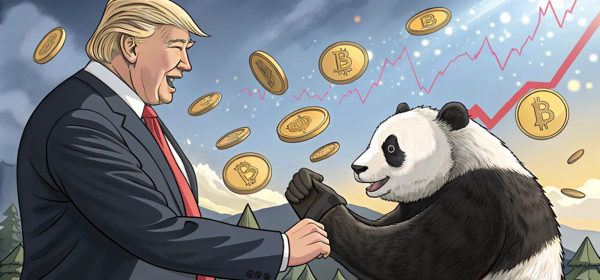 Реакция крипторынка после встречи Трампа с Китаем.