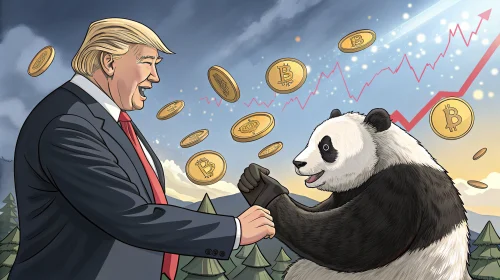 Реакция крипторынка после встречи Трампа с Китаем.