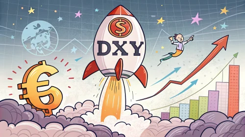 Рост индекса доллара DXY и его влияние на глобальные рынки.