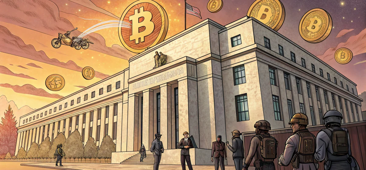 ФРС США предлагает новый счёт для криптовалютных операций.