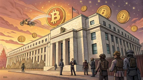 ФРС США предлагает новый счёт для криптовалютных операций.