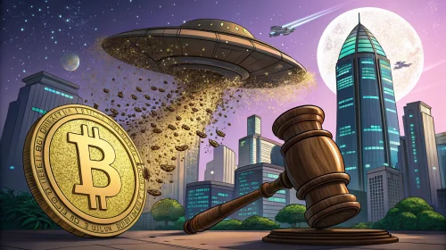 Юридическая угроза и атака «пылением» на биткоин с участием Galaxy Digital.