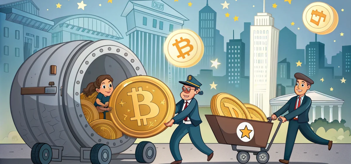 США изъяли биткоины на $15 млрд — обсуждение возможной стратегии властей или усиления контроля. США изъяли биткоины на $15 млрд — обсуждение возможной стратегии властей или усиления контроля.