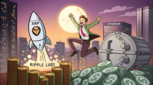 Рост инвестиций в XRP и Ethereum на фоне сбора $1 млрд Ripple Labs и роли Ли Лина из Huobi.